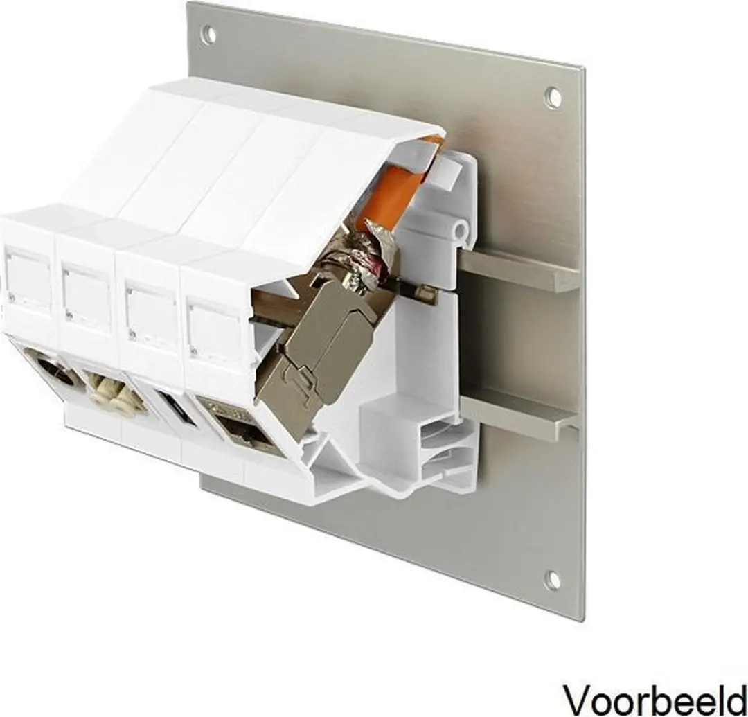 Delock Keystone Houder voor DIN-rail 86232 - Wit - afbeelding 6 van 6