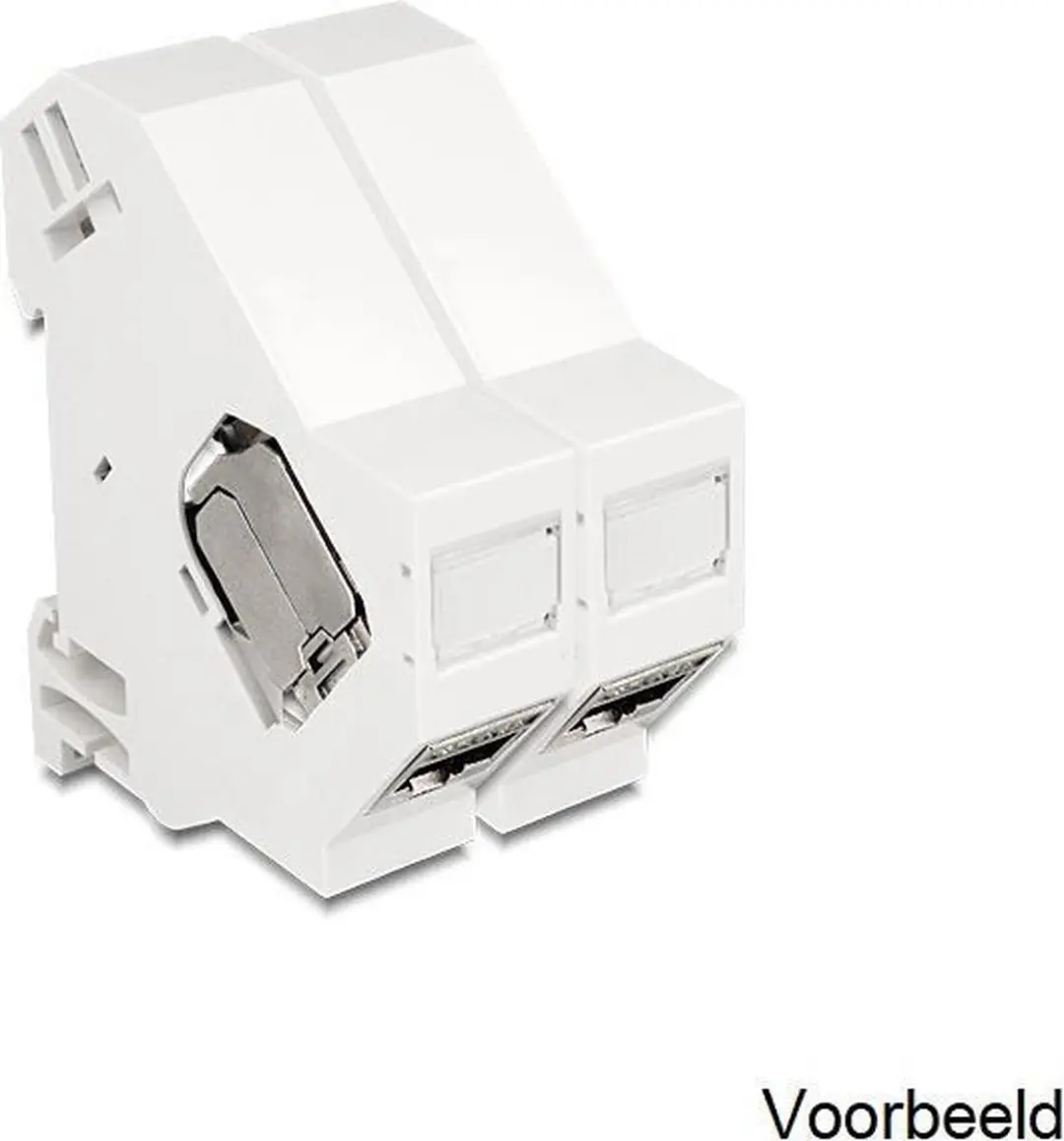 Delock Keystone Hutschienenhouder 86232 - Wit