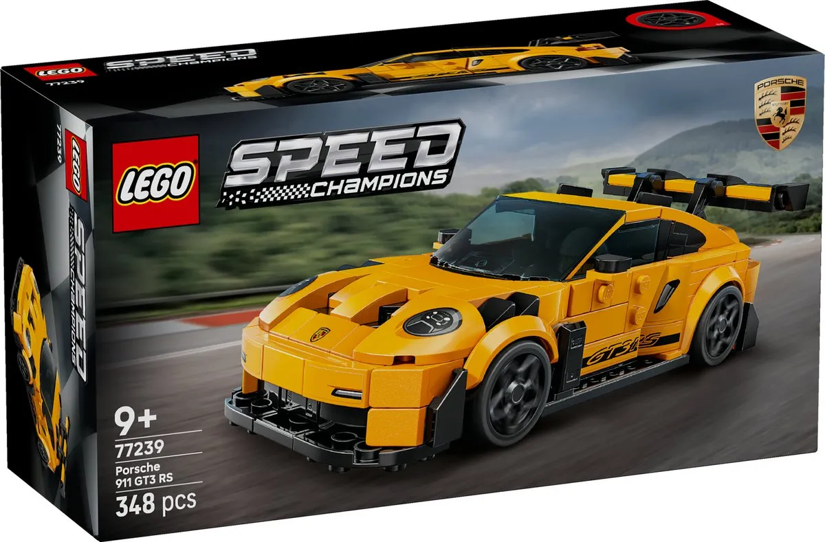 LEGO Speed Champions Porsche 911 GT3 RS 77239 - 348 Stukken - Multicolor - afbeelding 6 van 6