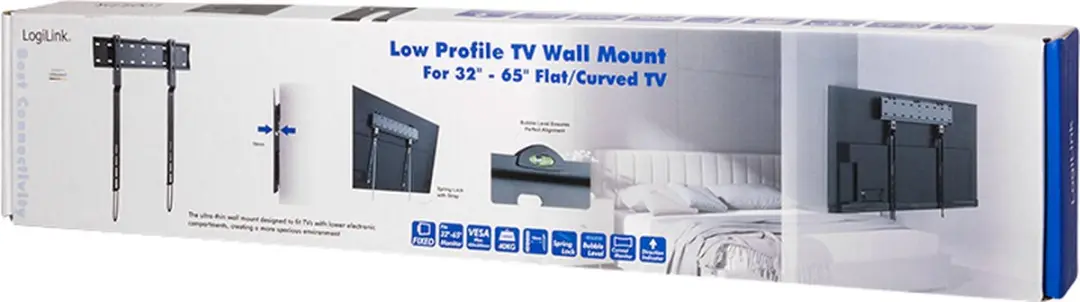 Logilink BP0116 TV-Bevestiging 65" - Zwart - afbeelding 6 van 6