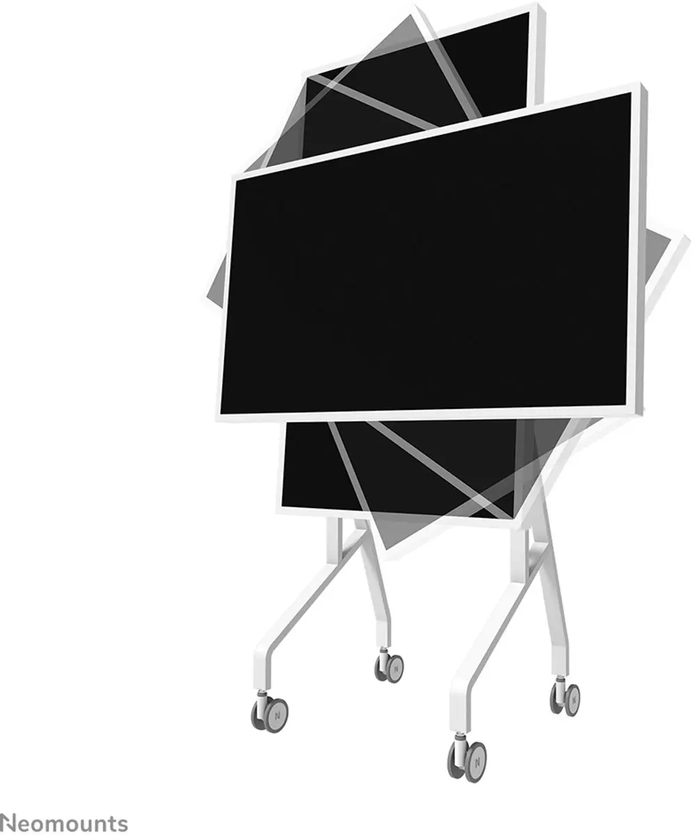 Neomounts MOVE Go Flip FL50-515WH1 TV-trolley - 55-65" - 50 kg - Wit