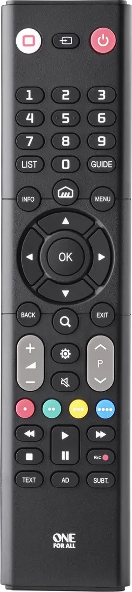 One For All URC1311 Vervangende Afstandsbediening LG TV - Zwart