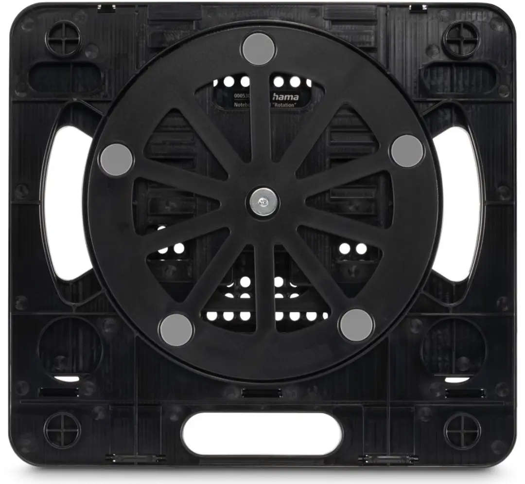 Hama Rotation Laptopstandaard 360° - 8 Stuks - 40cm - Zwart