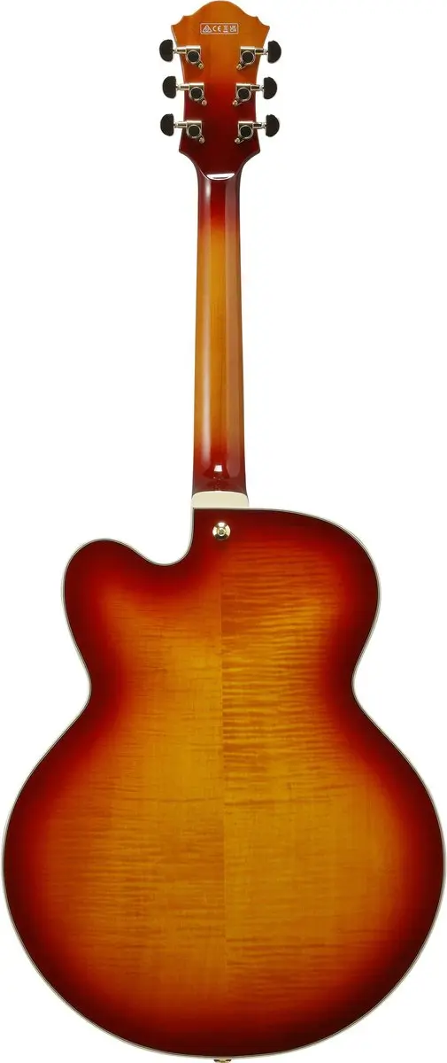 Ibanez Artstar AF115 Hollow Body Elektrische Gitaar - Aged Whiskey Burst