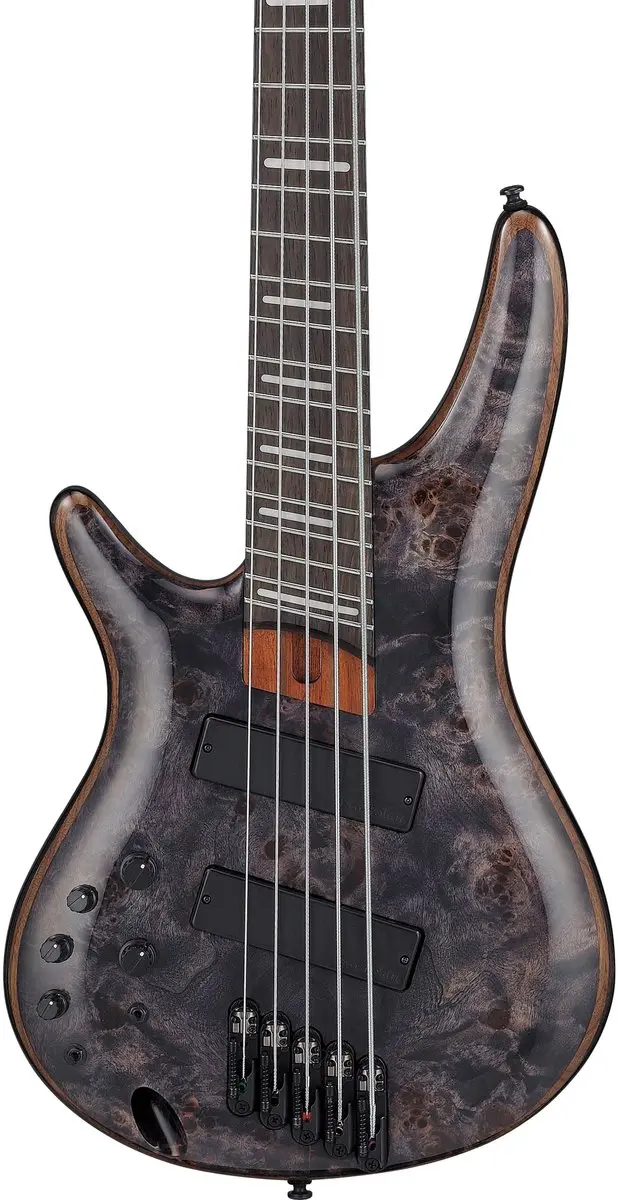 Ibanez Bass Workshop SRMS805L-DTW Elektrische Basgitaar - 5 Snaren - Deep Twilight