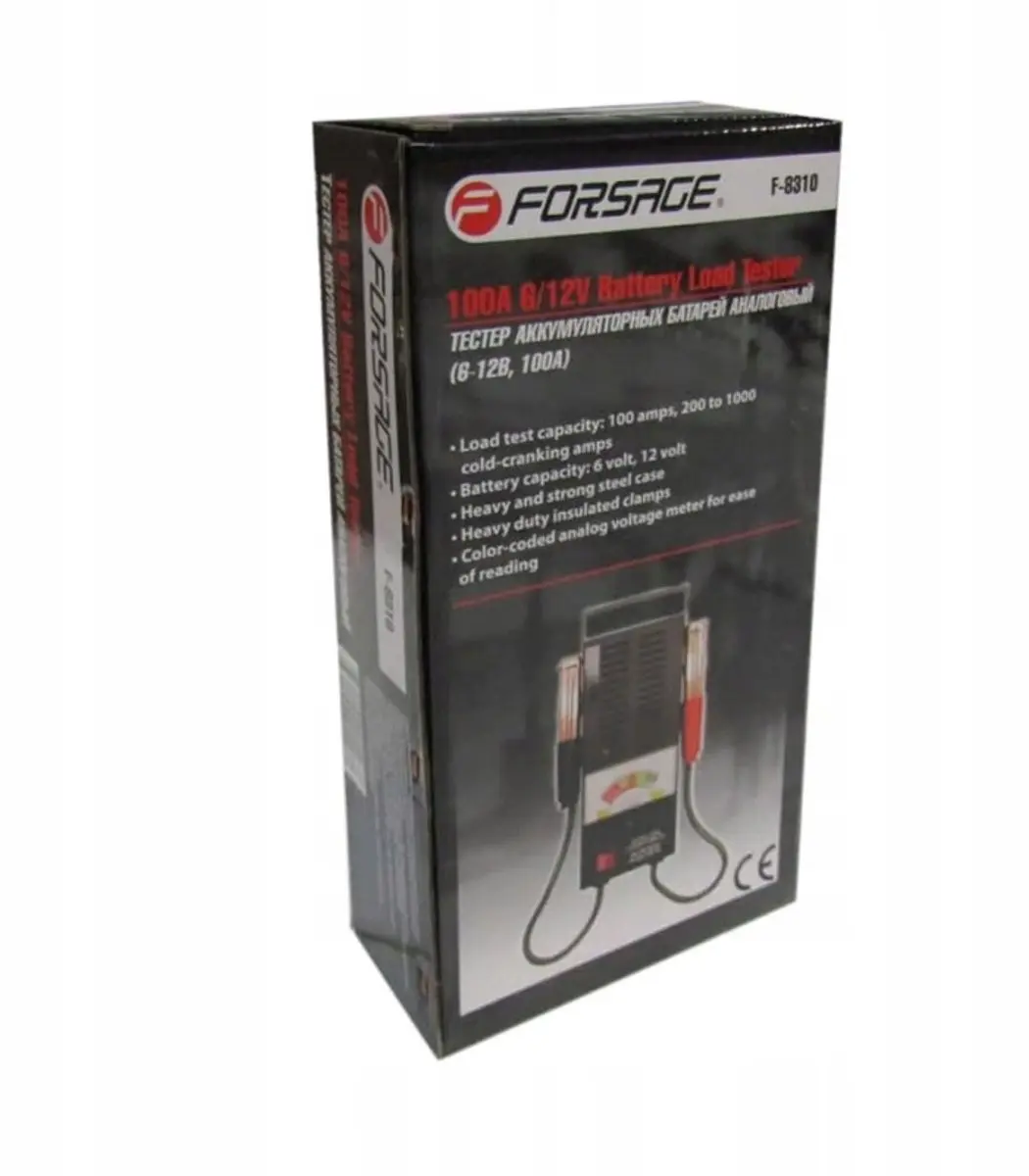 Forsage F-8310 Analoge Accutester 6V/12V - Kleurgecodeerd