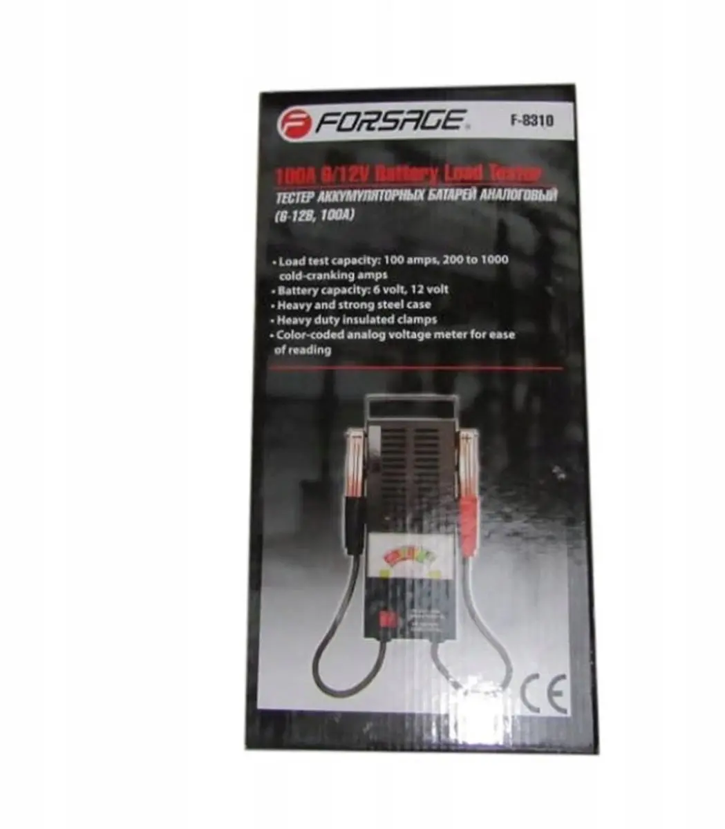 Forsage F-8310 Analoge Accutester 6V/12V - Kleurgecodeerd