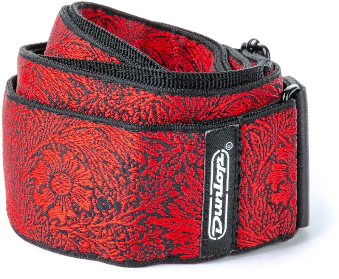 Dunlop Albion D6721 Gitaarband - Rood