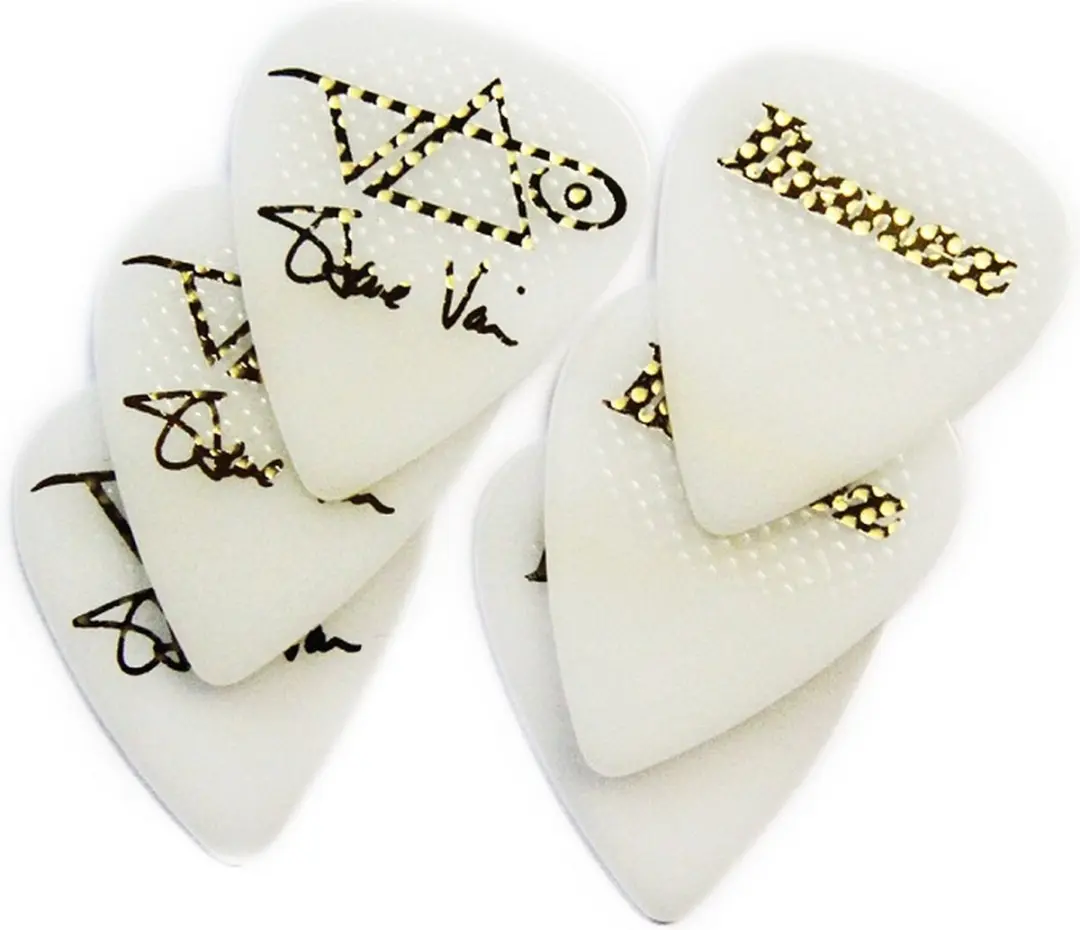 Ibanez Steve Vai B1000SVR Plektrum - 6 Stuks Wit