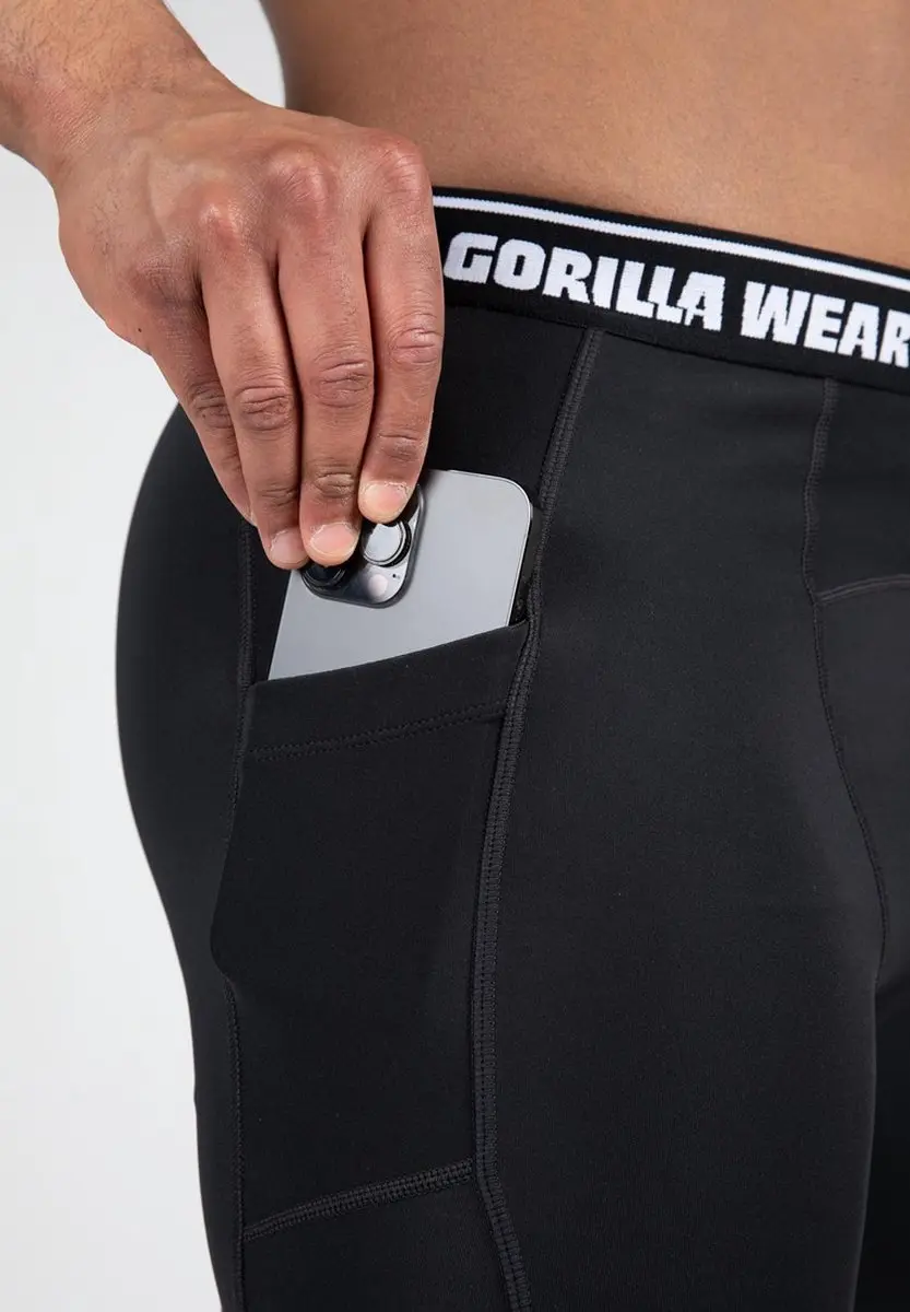Gorilla Wear Philadelphia Short Tights S - Zwart