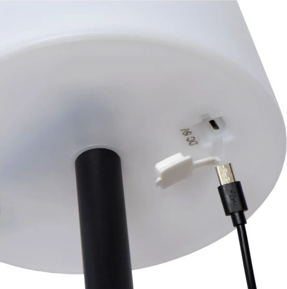 Lucide RIO Oplaadbare Tafellamp - Ø15,5cm LED RGB IP44
