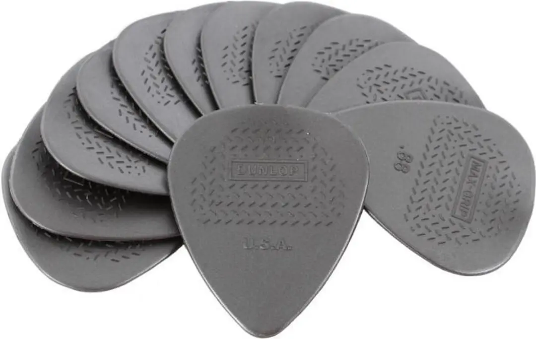 Dunlop Max Grip Plectrum 0.88mm - 12 Stuks