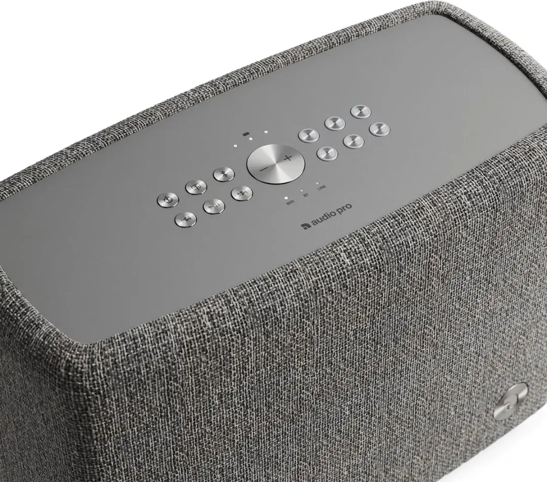 Audio Pro A15 Draadloze Multiroom Luidspreker - 40W - IPX2 - Donkergrijs
