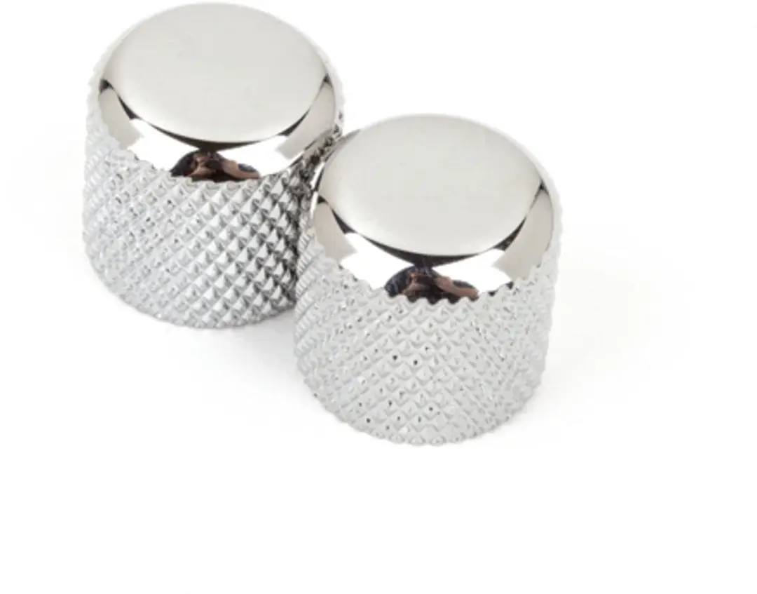 Fender Tele Domes Chrome - Gitaaronderdeel