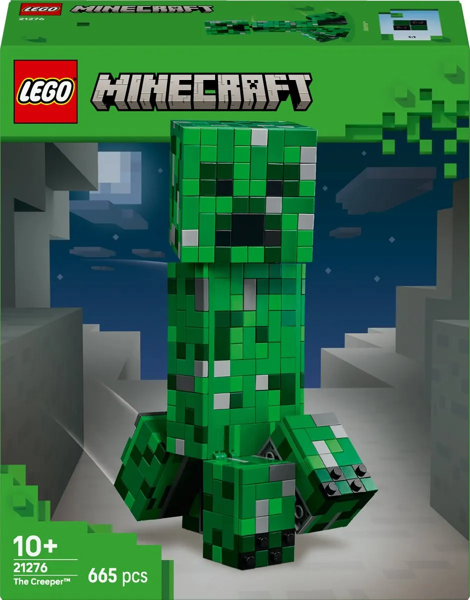 LEGO Minecraft De Creeper Bouwpakket 21276 - 665 Stukken