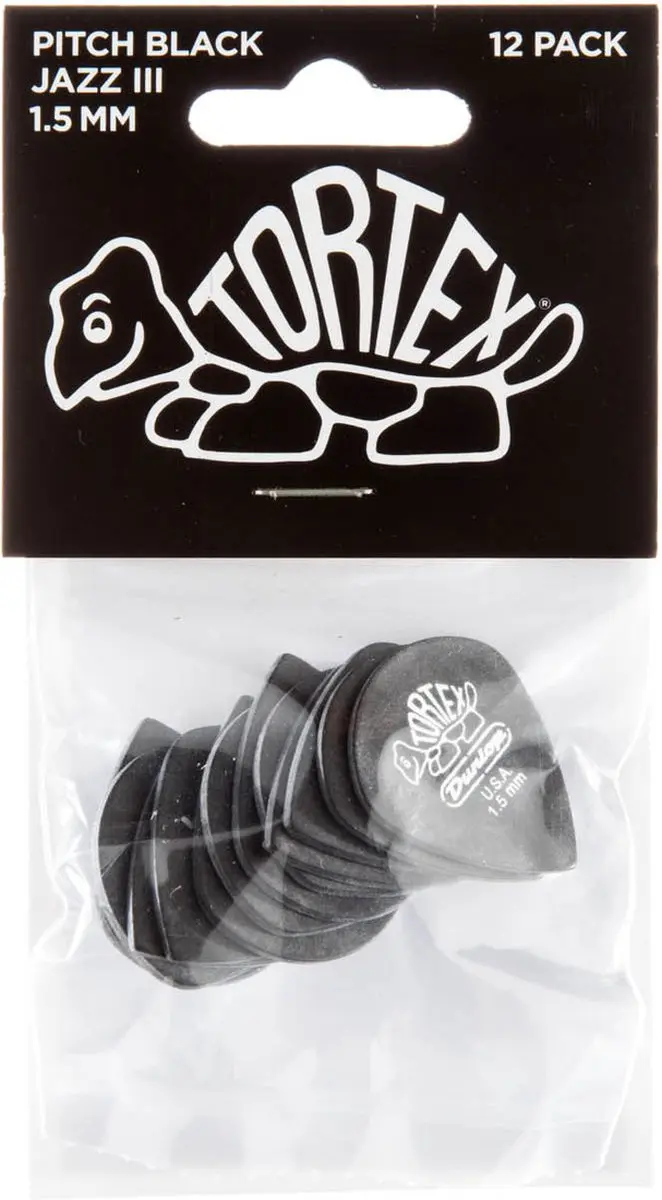 Dunlop Tortex Jazz III Plectrum 1.50mm