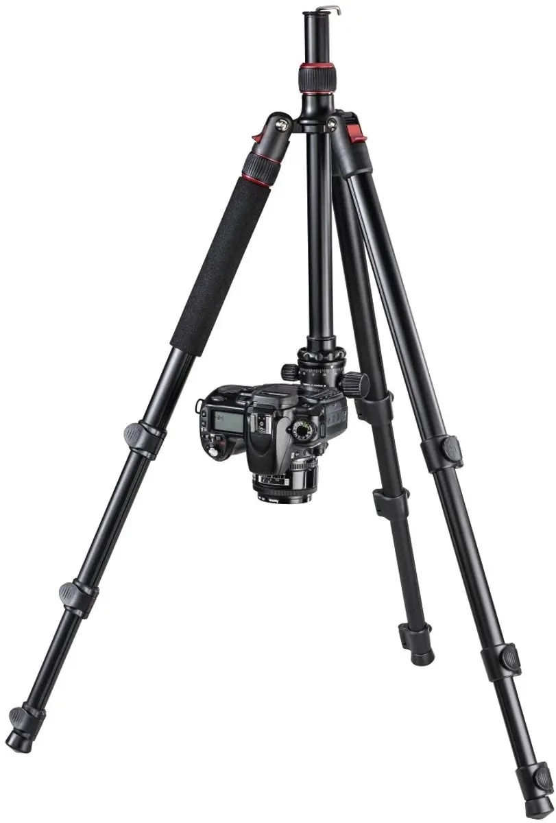 Hama TRA Duo Statief 165cm - Microfoon - 8kg - Tan