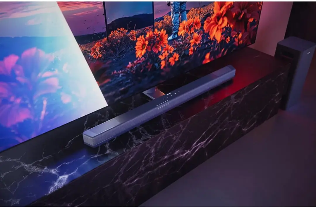 Philips TAB8301/10 Soundbar 3.1.2 - 380W - Draadloze Subwoofer - Gun Metal