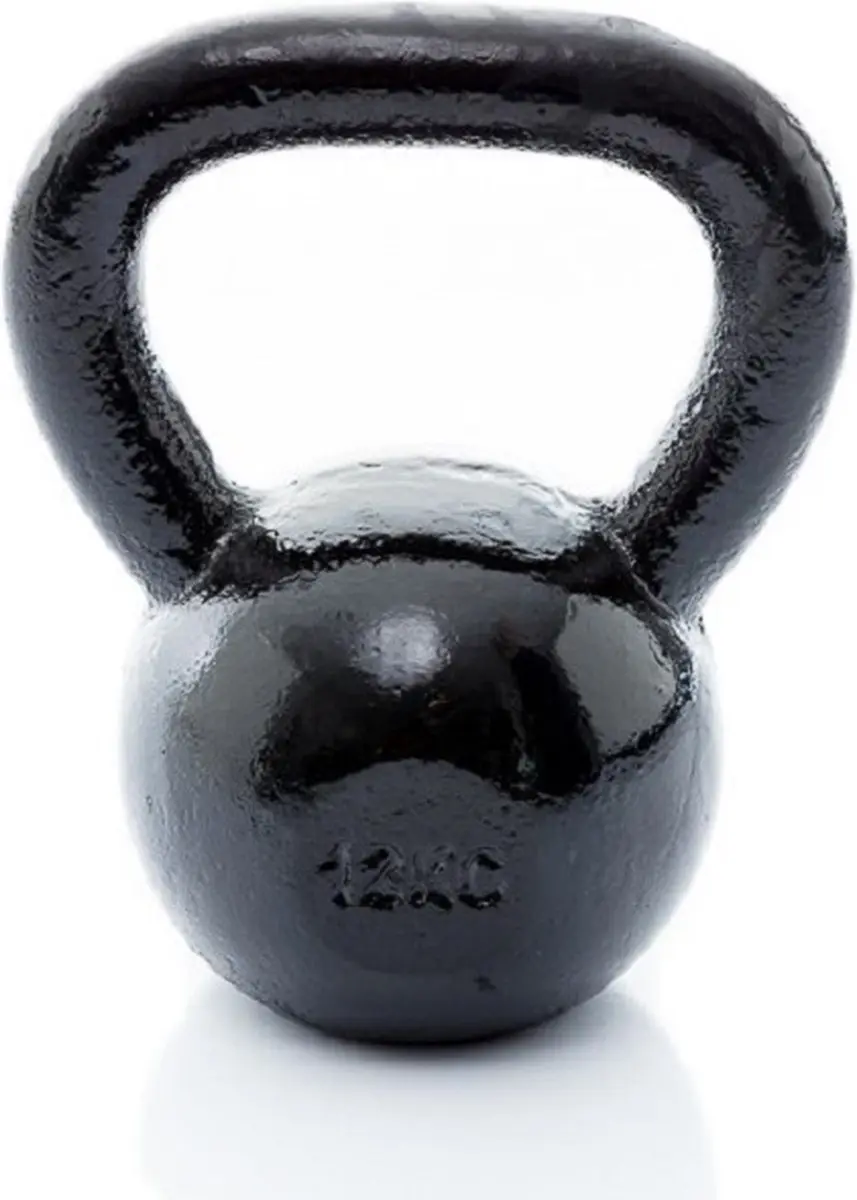 Muscle Power Gietijzeren Kettlebell 12 kg