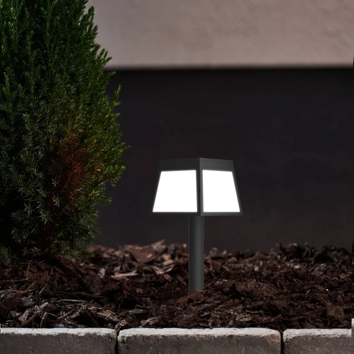 Eglo Altilia Solar Priklamp - Zwart/Wit - afbeelding 6 van 6