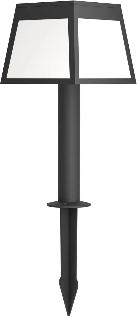 Eglo Altilia Solar Priklamp - Zwart/Wit