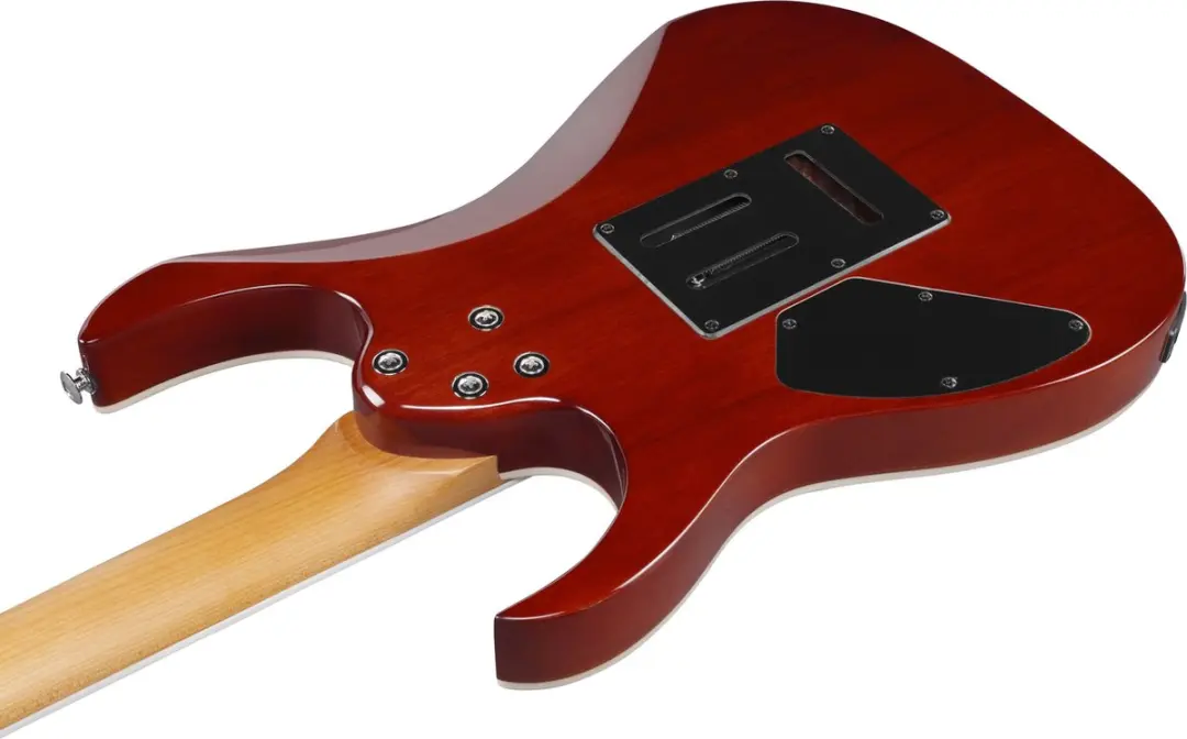 Ibanez Gio GRG220PA1 Elektrische Gitaar - Transparent Brown Black Burst