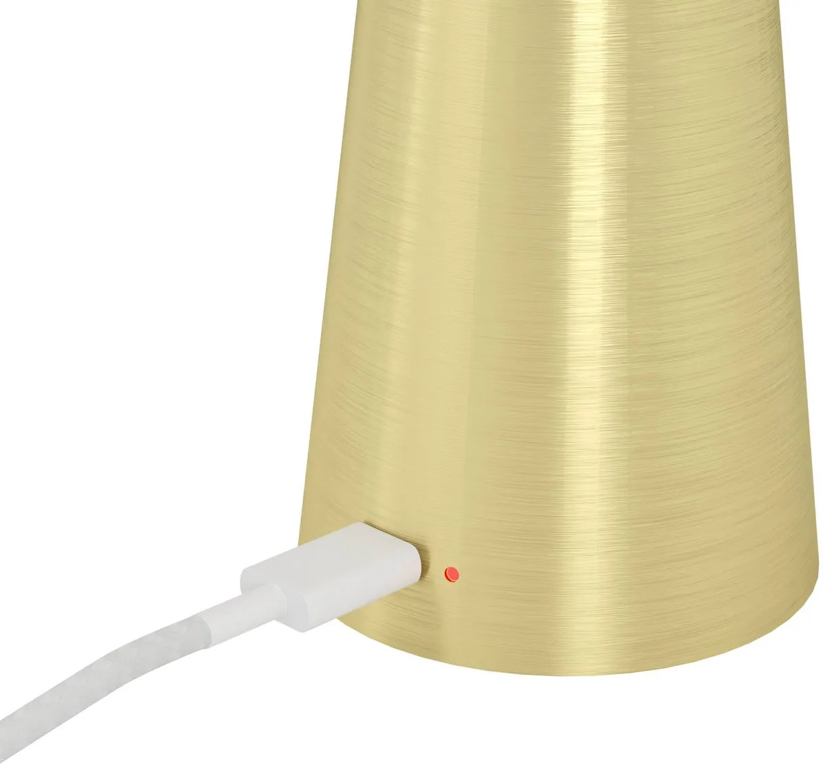 Eglo Piccola Oplaadbare Tafellamp - Goud - 28 cm - Instelbaar Wit Licht
