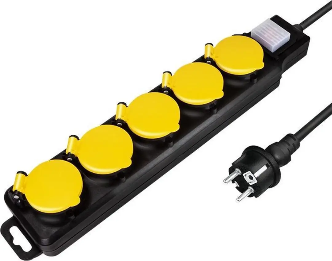 Logilink LPS255 Power Uitbreiding 5x AC
