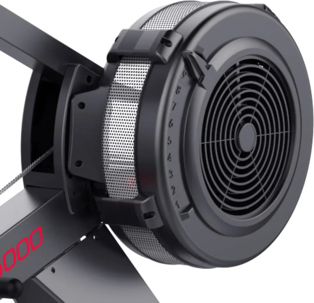 Toorx RWX AIR-5000 Roeitrainer - 8 Programma's - 10 Niveaus - Zwart