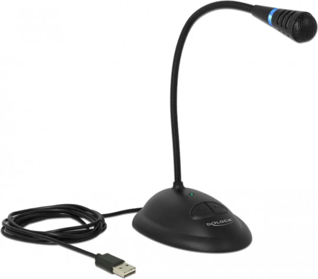 Delock 65871 USB Gooseneck Microfoon