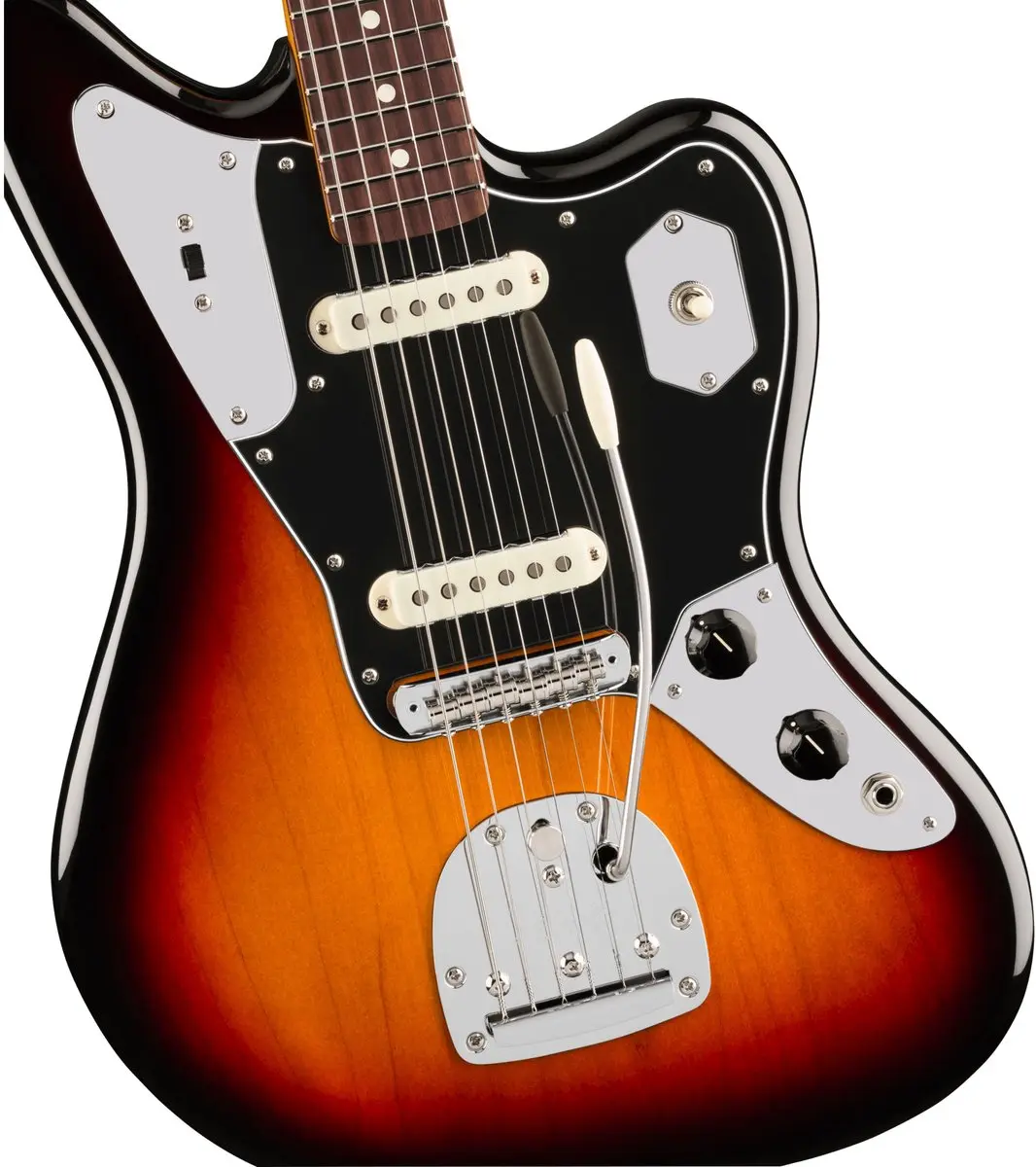 Fender American Professional Classic Jaguar RW 3-Color Sunburst Elektrische gitaar