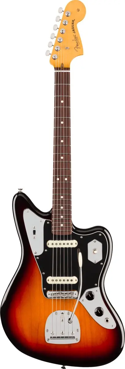 Fender American Professional Classic Jaguar RW 3-Color Sunburst Elektrische gita