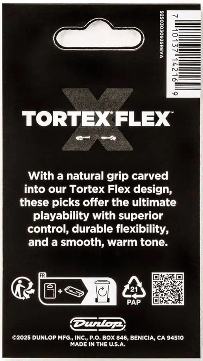 Dunlop Tortex Flex X 428XP.88 Plectrumset - 0,88 mm