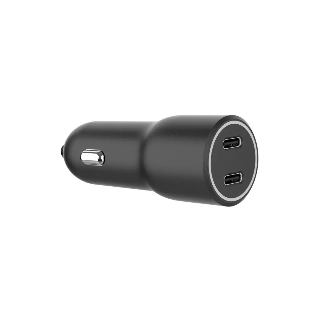 Gembird TA-UC-C2PD40-CAR-01 Auto Oplader - Zwart
