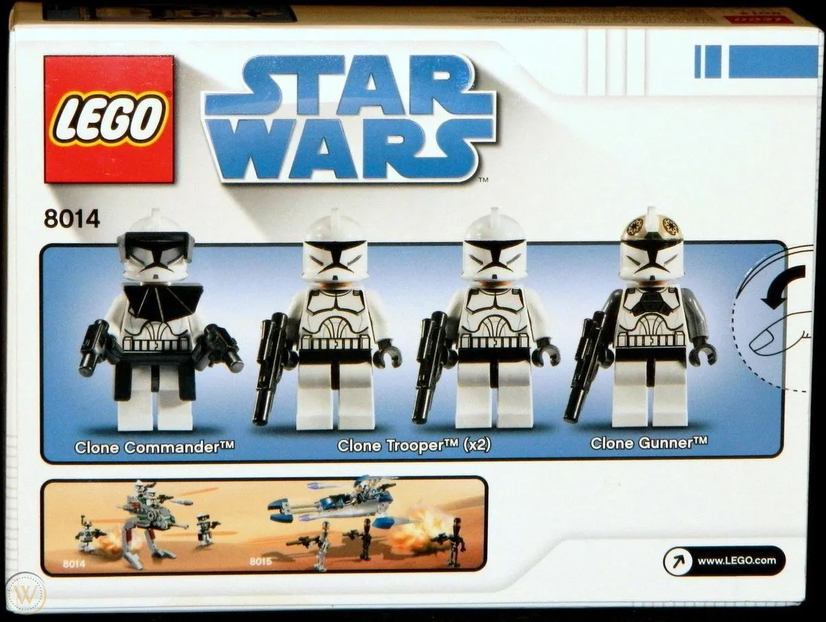 LEGO Star Wars Clone Walker 8014 - 72 Stukken