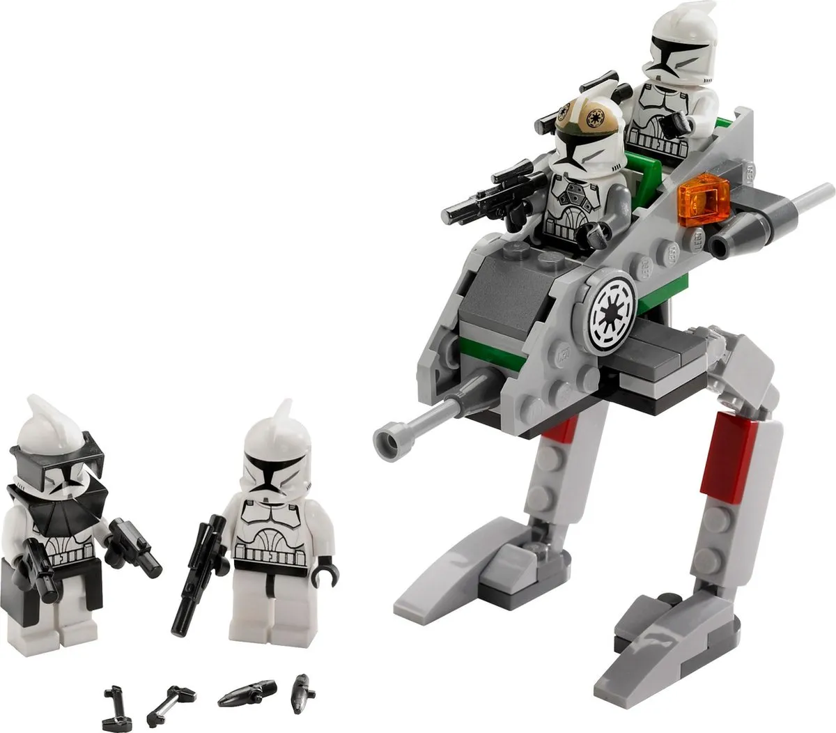 LEGO Star Wars Clone Walker 8014 - 72 Stukken