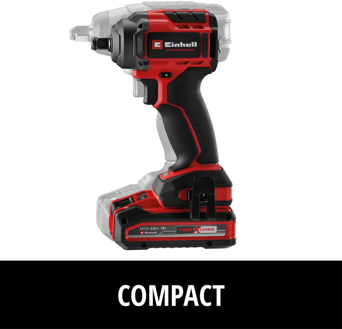 Einhell Professional TP-CW 18/350-C Li BL Slagschroefmachine - Solo - 350 Nm