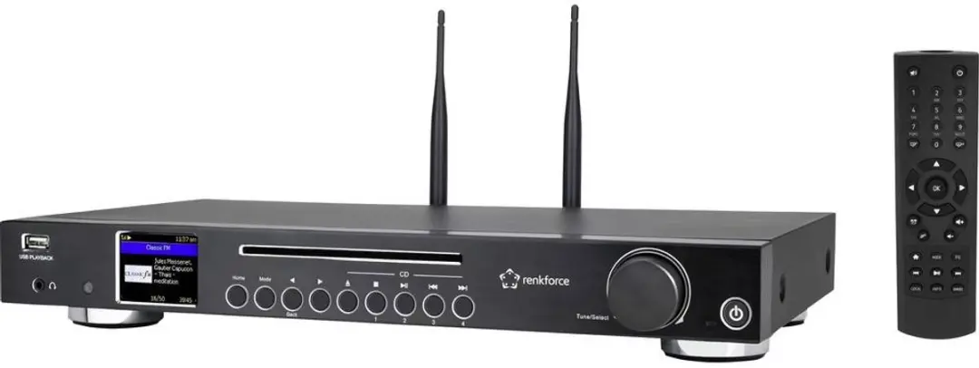 Renkforce RF-6748346 Internetradio CD-speler
