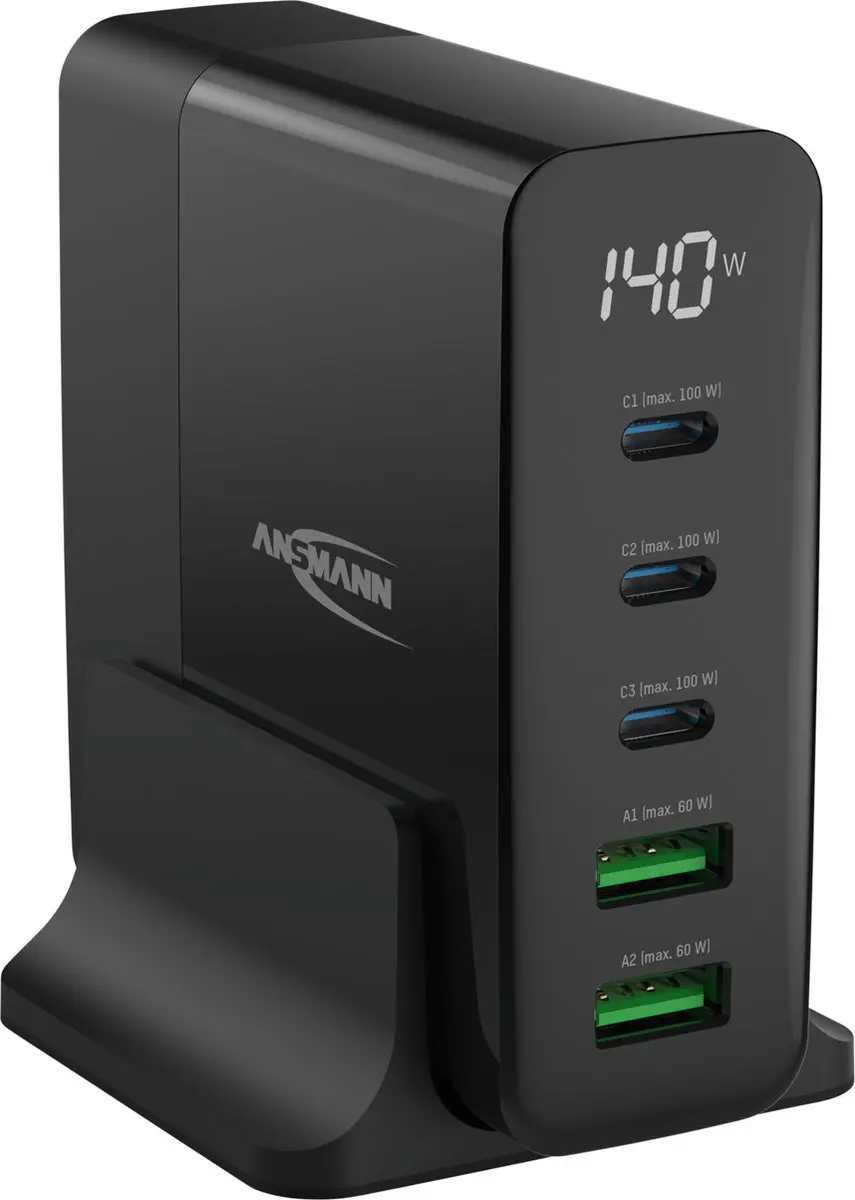 Ansmann USB-lader Desktop 140W DC5140PD