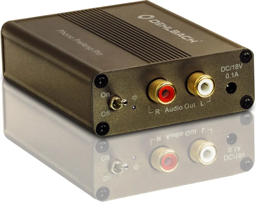 Oehlbach PHONO-VOORVERSTERKER 6060 - MM/MC - Zilver - afbeelding 6 van 6