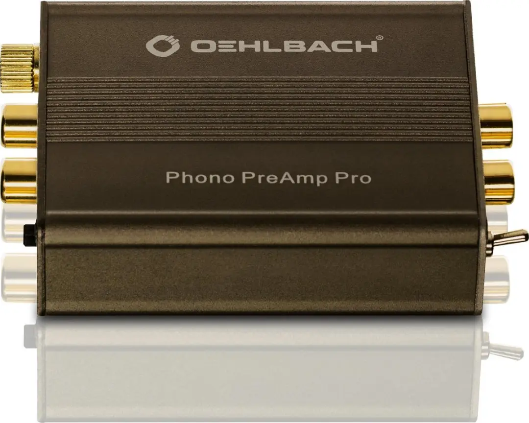 Oehlbach PHONO-VOORVERSTERKER 6060 - MM/MC - Zilver