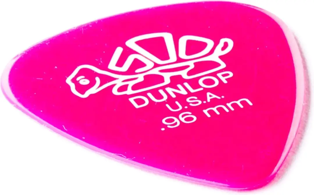 Dunlop 41R96 Delrin 500 Plectrumset - 0.96mm - 72 Stuks - Roze