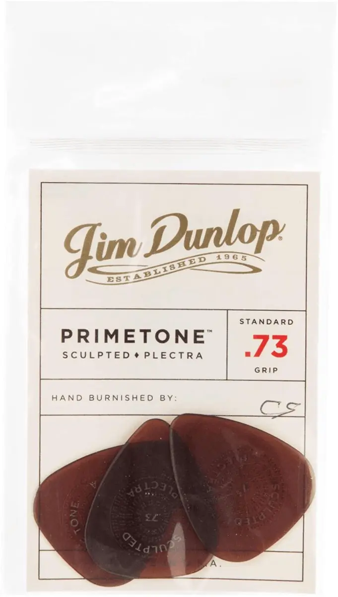 Dunlop Primetone 0,73mm Plectrumset - 3 Stuks