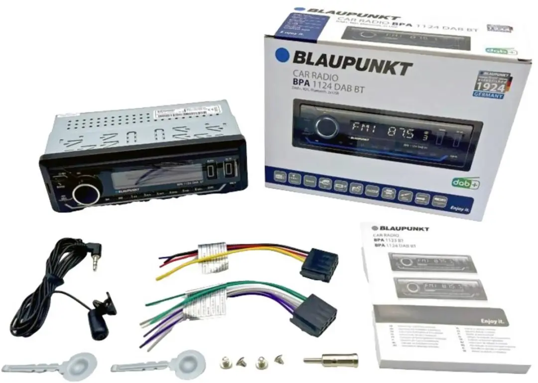 Blaupunkt BPA 1124 DAB BT Autoradio - 4x50W - Retro