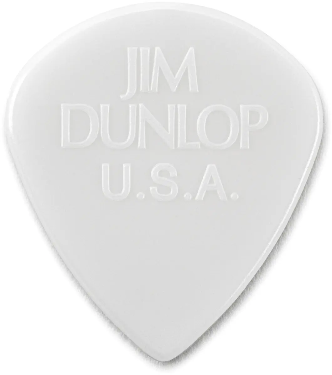 Dunlop Eric Johnson Nylon Jazz III Plectrum 1.38mm - 6 Stuks Wit