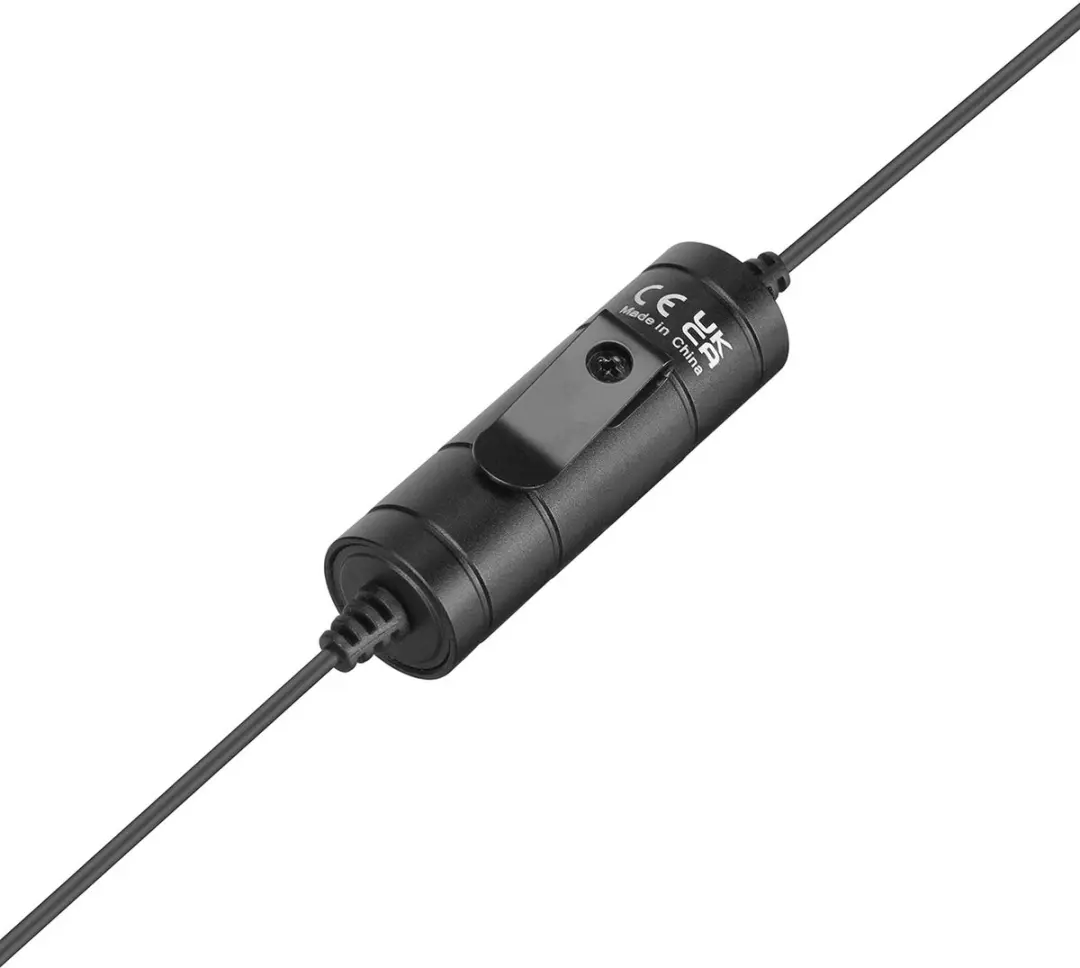 Boya BY-M1S Lavalier Microfoon - Zwart