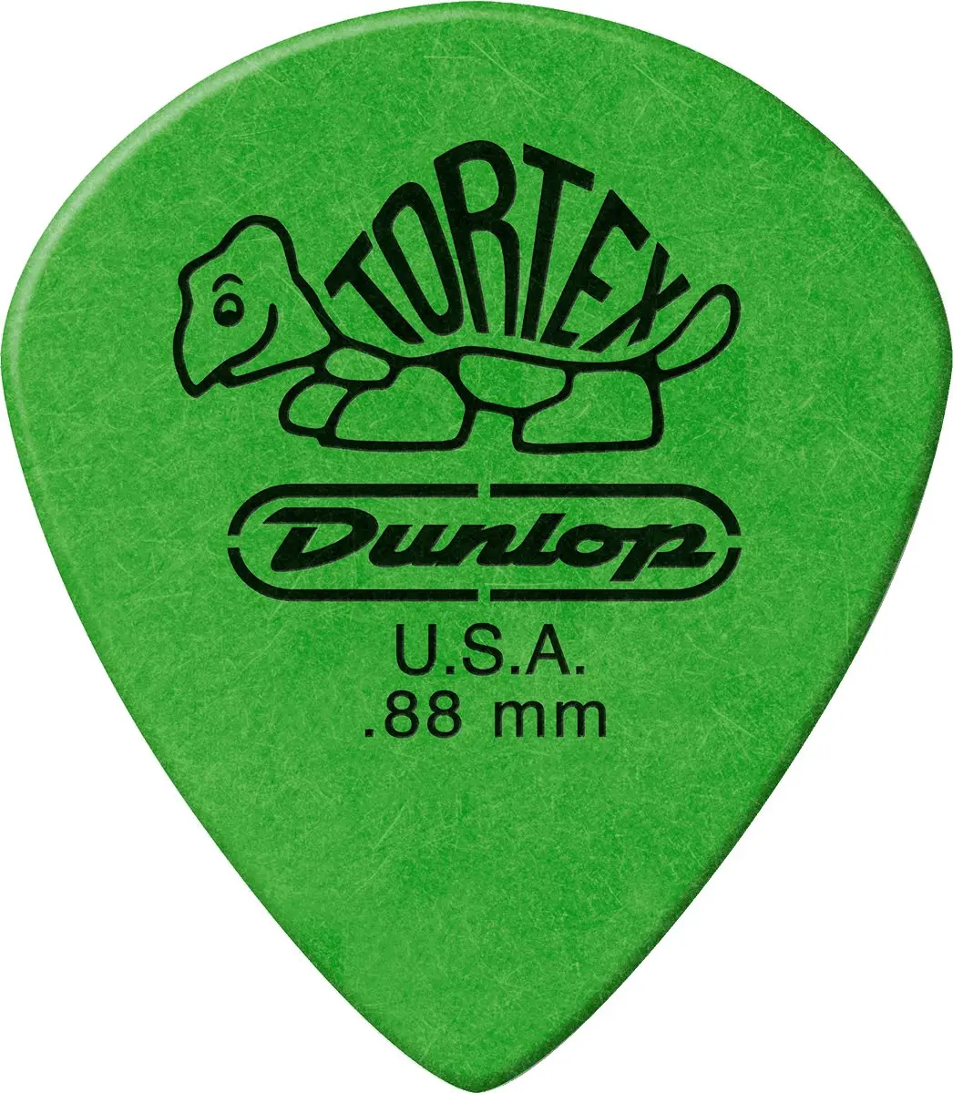 Dunlop Tortex Jazz III XL Plectrumset - 12 Stuks - 0.88mm - Groen