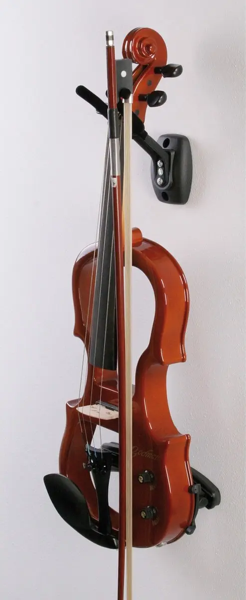 König & Meyer 16580 Violinenmuurhouder met bogenhouder