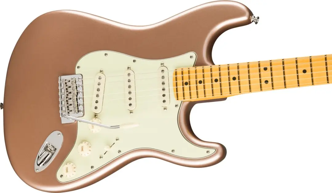 Fender American Professional Classic Stratocaster ST-Style - Faded Firemist Gold