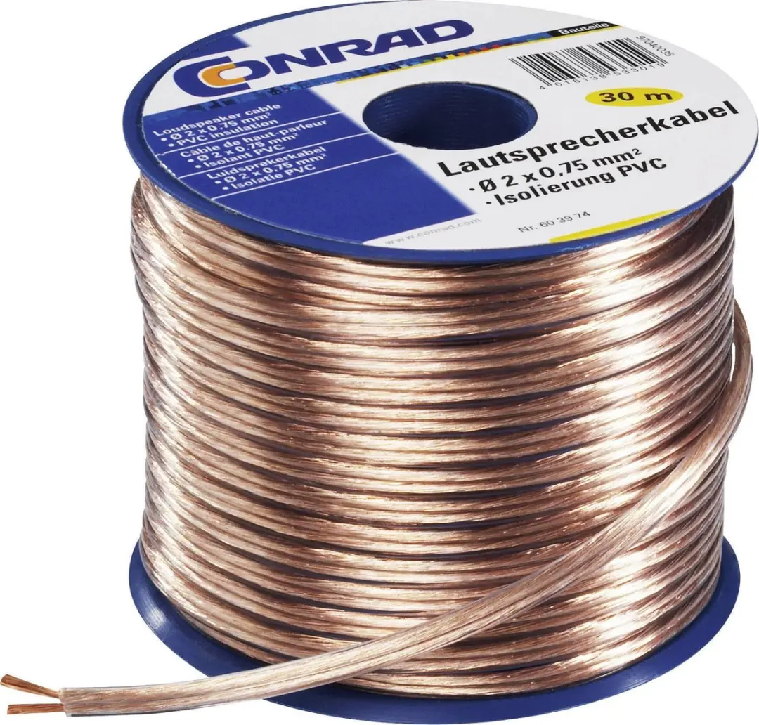 Tru Components Luidsprekerkabel 1564533 2x1.5mm²